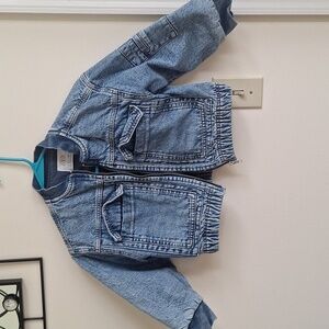 ZARA KIDS Warm Padded Denim Jacket Size 6-7